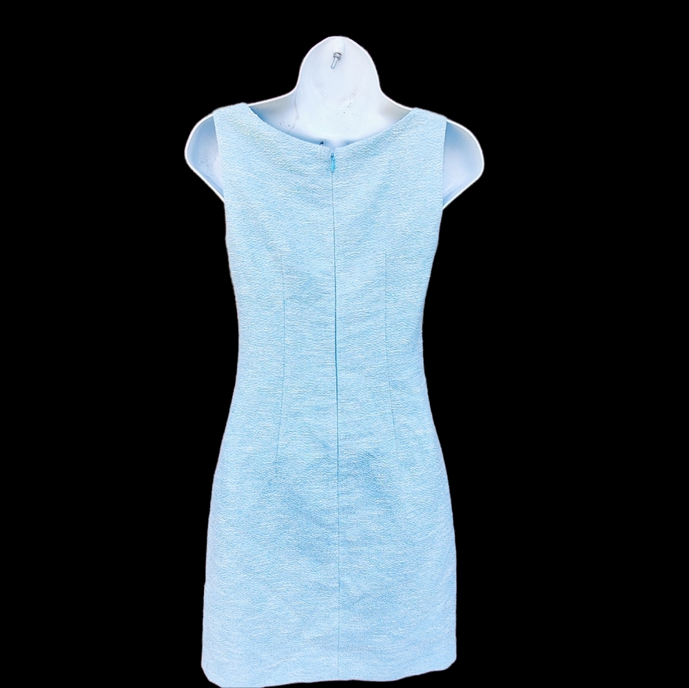 Elie Tahari Blue Tweed Dress - Picture 2 of 8